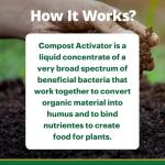TeraGanix Compost Accelerator: Organic Liquid Starter, Reduce Odors