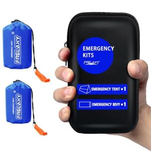 Frelaxy Emergency Survival Tent & Sleeping Bag Set