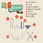 Concord Stainless Steel Canning Set - 7 Piece Starter Kit