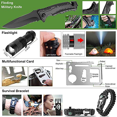 216 Pc Professional Survival First Aid Kit for Emergency