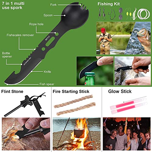 216 Pc Professional Survival First Aid Kit for Emergency