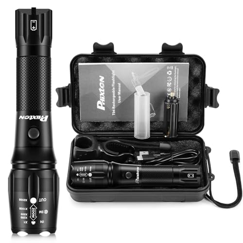 5000 Lumen USB C Rechargeable Flashlight: Bright, Durable