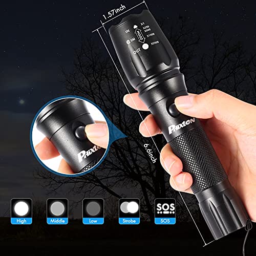 5000 Lumen USB C Rechargeable Flashlight: Bright, Durable