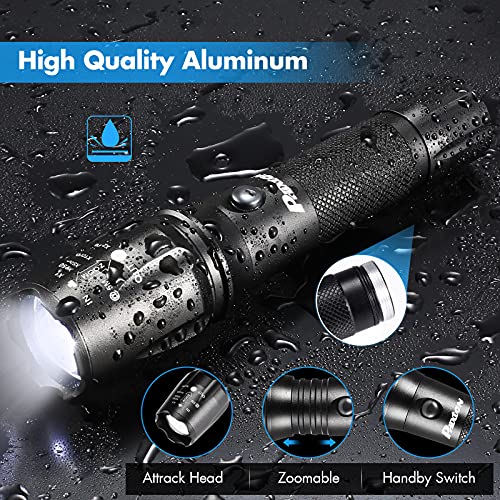 5000 Lumen USB C Rechargeable Flashlight: Bright, Durable