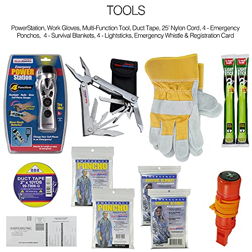 72 Hour Deluxe Emergency Kit - 2 Person