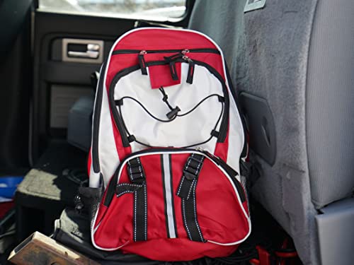 Deluxe 72 Hour Emergency Backpack Survival Kit - Red