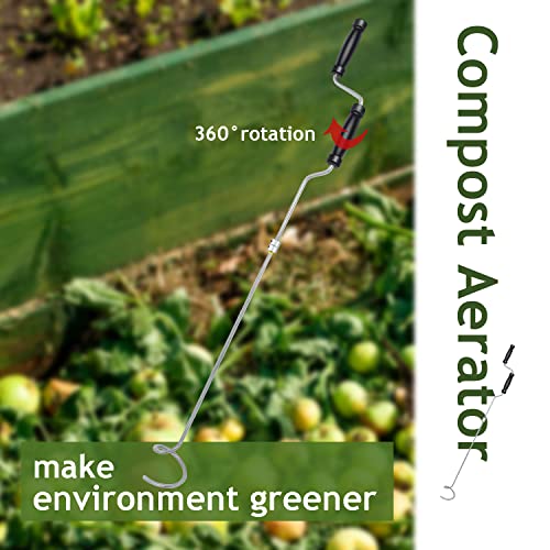 Stainless Steel Compost Aerator Tool