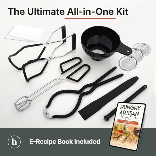 8-Piece Canning Essentials Kit for Self-Reliant Preparedness
