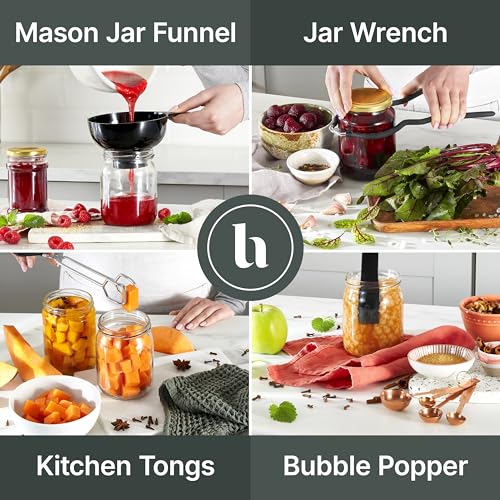 8-Piece Canning Essentials Kit for Self-Reliant Preparedness