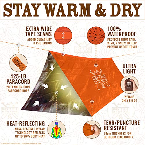 Durable 2-Person Survival Tent