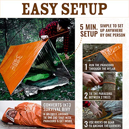 Durable 2-Person Survival Tent