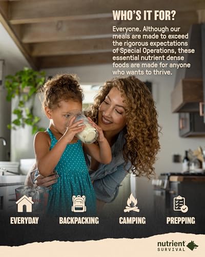 Survival Milk: Essential Nutrients, 60 Servings, 25-Year Shelf Life