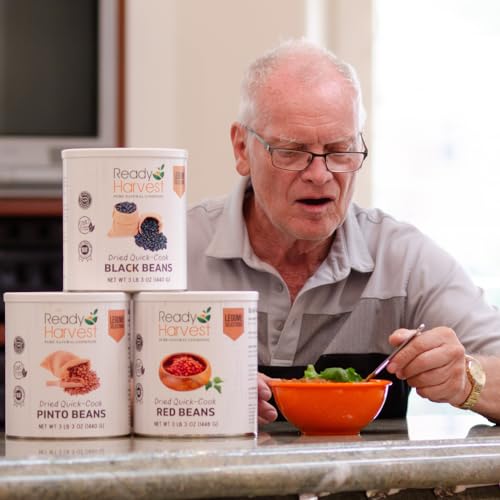 Survival Red Beans: Quick-Cook, 25-Year Shelf Life (3 lbs)