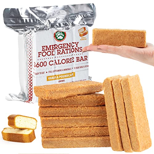 Grizzly Gear 3600 Calorie Emergency Food Bar