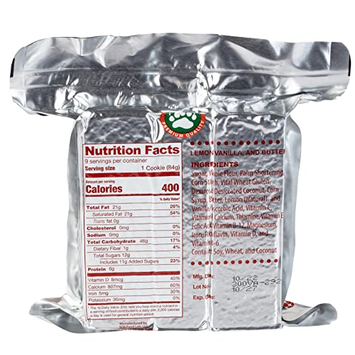 Grizzly Gear 3600 Calorie Emergency Food Bar