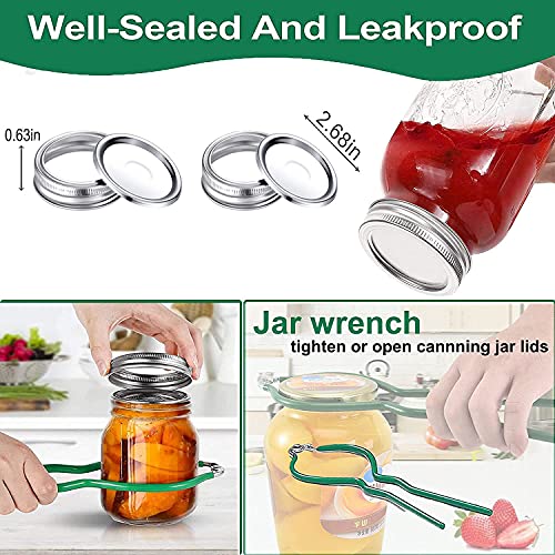 11pcs Stainless Steel Canning Kit for Mason Jars
