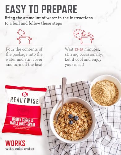 Breakfast Bucket: 120 Servings of Freeze-Dried Survival Food