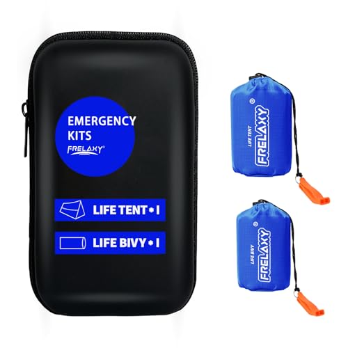 Frelaxy Emergency Survival Tent & Sleeping Bag Set