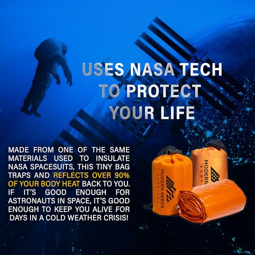Emergency Survival Sleeping Bag - Waterproof Thermal Bivy