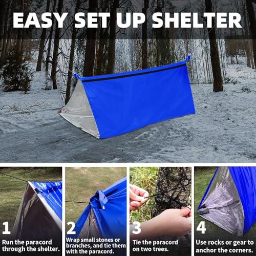 Frelaxy Emergency Survival Tent & Sleeping Bag Set