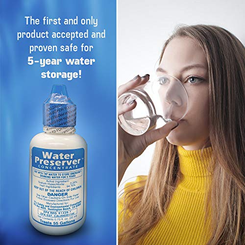 55 Gallon Water Preserver: 5 Year Emergency Preparedness