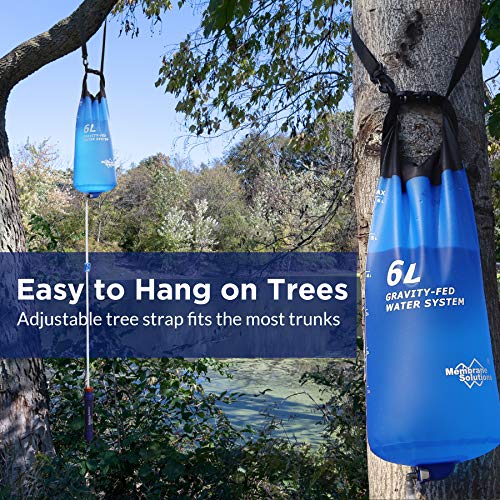 6L Gravity Water Filter: Versatile Camping Purifier