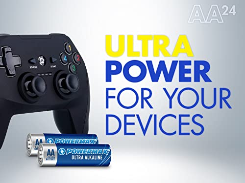 Powermax AA Batteries- Long Lasting, 10-Year Shelf Life