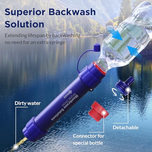 6L Gravity Water Filter: Versatile Camping Purifier