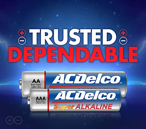 ACDelco 48-Pack AA and AAA Batteries: 10-Year Shelf Life