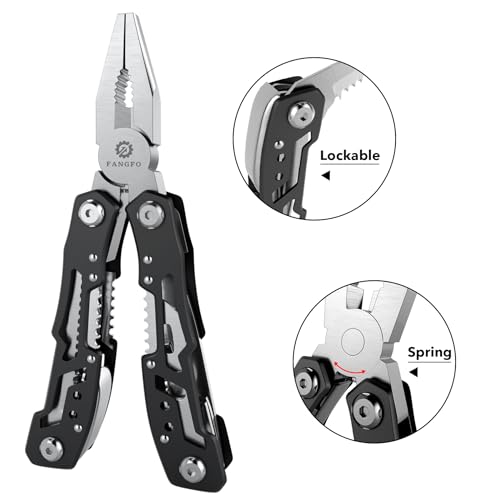 14-In-1 Multitool: Professional Stainless Steel for Survival, Camping