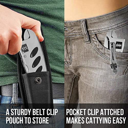 7-in-1 Stainless Steel Multitool: dpnao Wrench