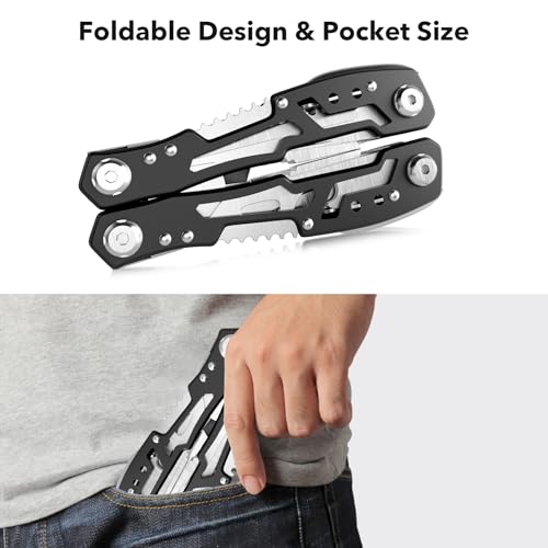 14-In-1 Multitool: Professional Stainless Steel for Survival, Camping