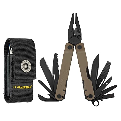 Coyote Tan LEATHERMAN Rebar Multitool with Wire Cutters