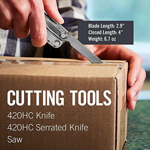 Coyote Tan LEATHERMAN Rebar Multitool with Wire Cutters