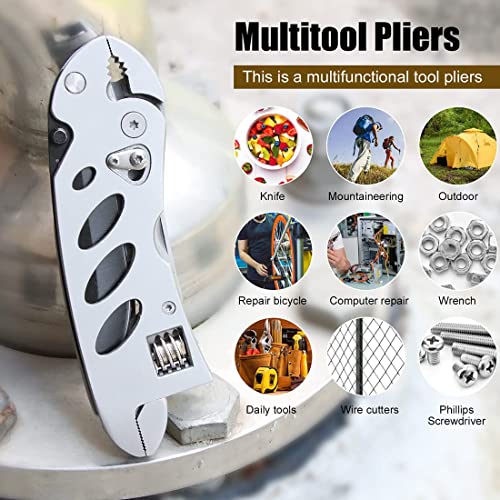 7-in-1 Stainless Steel Multitool: dpnao Wrench