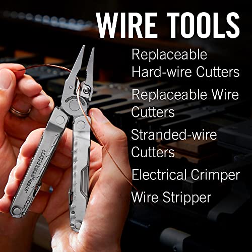 Coyote Tan LEATHERMAN Rebar Multitool with Wire Cutters