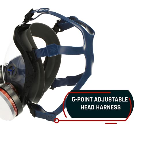 Organic Vapor & Chemical Respirator with Eye Protection