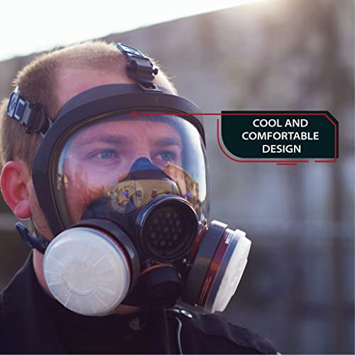 Organic Vapor & Chemical Respirator with Eye Protection