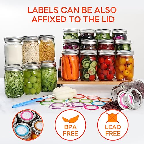 16 oz Mason Jars with Lids, 15 Pack