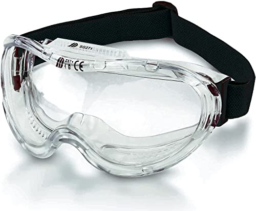Neiko Pro Clear Safety Goggles for Self-Reliant Individuals