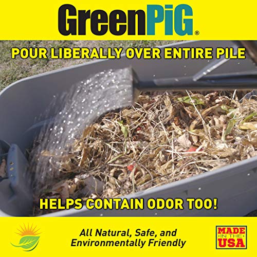 GREEN PIG Compost Accelerator: Yard Waste to Fertile Humus