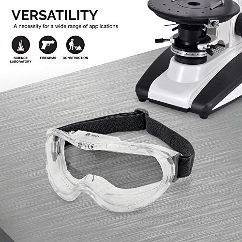 Neiko Pro Clear Safety Goggles for Self-Reliant Individuals