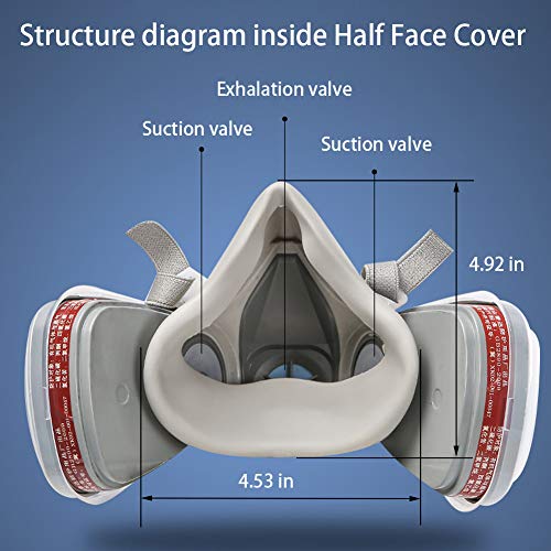 Multi-Purpose Gas Mask with Safety Glasses