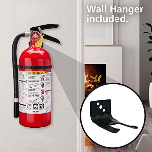 Kidde Pro 210 Fire Extinguisher, Multi-Purpose, 4 lbs