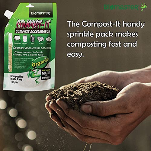 All-Natural Compost Accelerator for Composting Systems