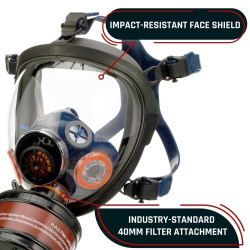 ST-100X Tactical Gas Mask for Emergency Situations