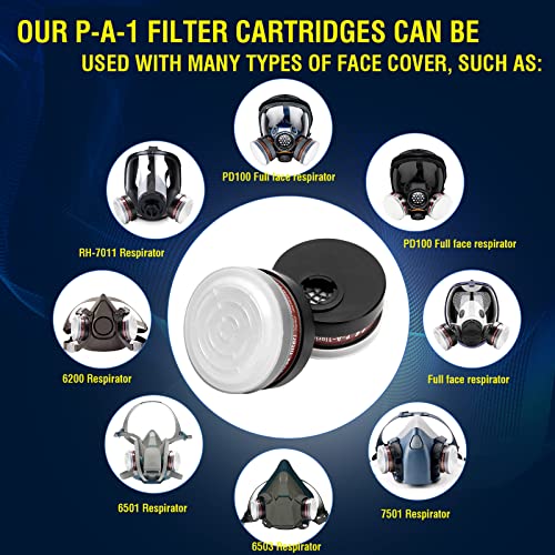 Reusable Full Face Gas Mask - Breathing Protection