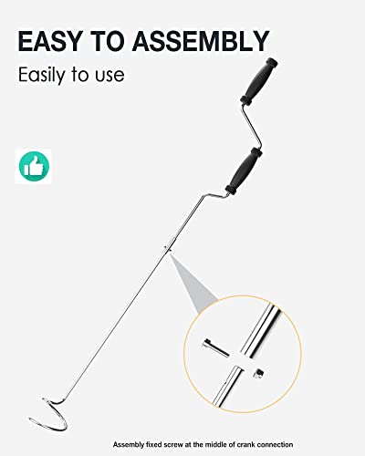 SQUEEZE master Compost Aerator: Turner and Mixer
