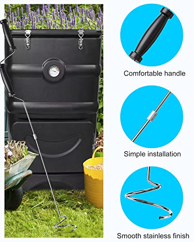 SQUEEZE master Compost Aerator: Turner and Mixer
