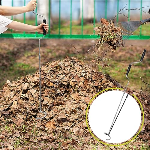 Stainless Steel Compost Aerator Tool for Outdoor Composting